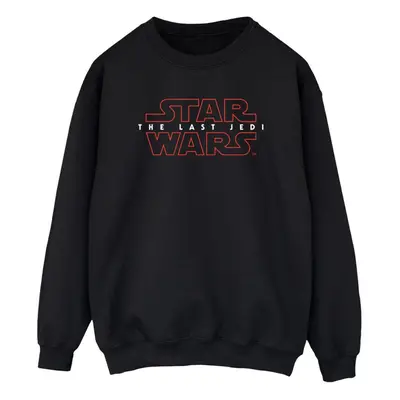 (M, Black) Star Wars: The Last Jedi Mens Logo Sweatshirt