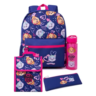 Paw Patrol Piece Backpack Set (Girls Blue)