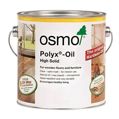 Osmo 3262D 2.5 Litre Polyx Hard wax Oil Rapid - Clear Matt