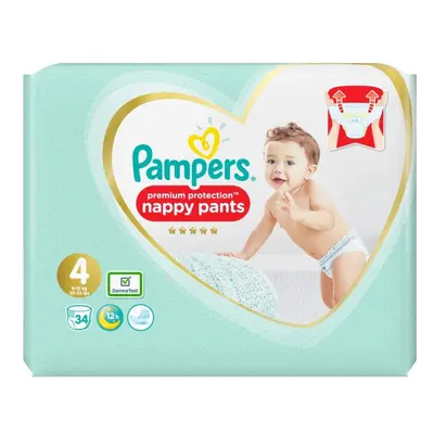 Pampers Pampers Premium Protection Nappy Pants Size Essential Pack, pk