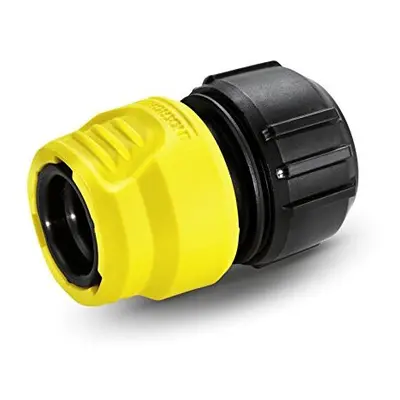 KAER5 Karcher 2.645-192.0 6.5 x 3.3 x 4.5 cm Universal Hose Connector with Aqua Stop - Yellow/Bl