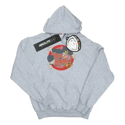 (5-6 Years, Sports Grey) Tom And Jerry Girls Classic Catch Hoodie