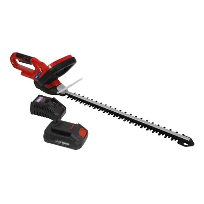 Sealey SV20 Series 52cm Cordless Hedge Trimmer 20V 2Ah with Battery & Charger CHT20VCOMBO2