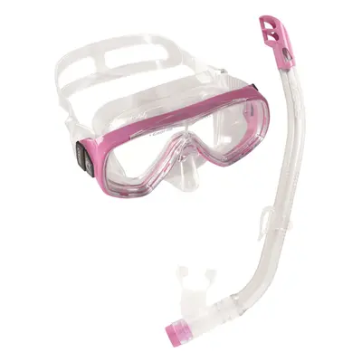 Cressi Ondina VIP SIL Junior Snorkeling Combo, Pink