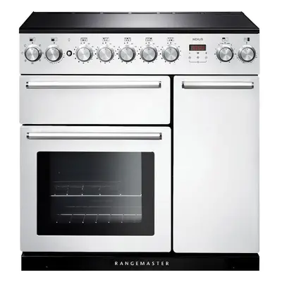 Rangemaster NEX90EIWH/C Nexus Induction White 90cm Range Cooker - A Rated