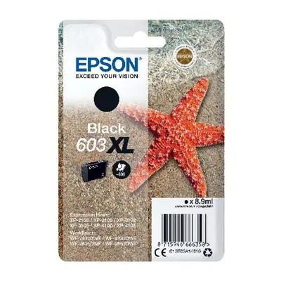 Epson Starfish 603XL Black Ink Cartridge C13T03A14010 EP66635