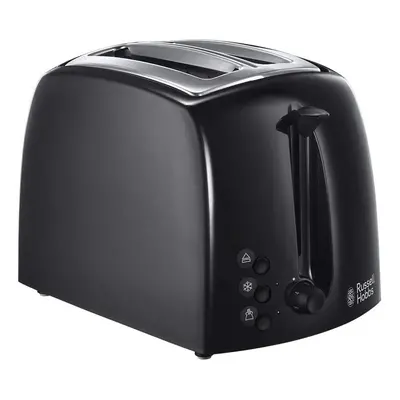 Russell Hobbs Textures Slice Toaster (Extra Wide Slots, Browning levels, Frozen, cancel & reheat