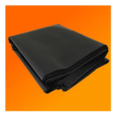 2M X 30M 750G Black Heavy Duty Polythene Plastic Sheeting Garden Diy Material