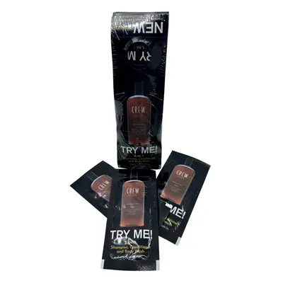 American Crew in Shampoo, Conditioner & Body Wash 0.25 OZ Sachets Set of