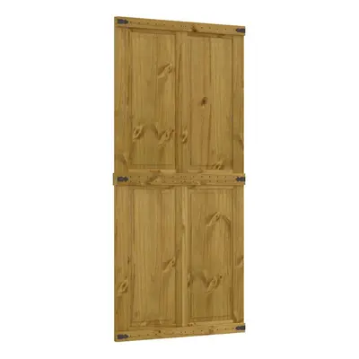 (90 x cm) vidaXL Barn Door Hanging Sliding Door Bedroom Barn Door CORONA Solid Wood Pine