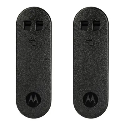 Motorola Solutions PMLN7240AR Whistle Belt Clip Twin Pack to Carry Two-Way Radios