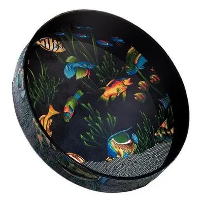 Remo OCEAN DRUM 22"" Diameter 1/2"" Depth Fish Graphic