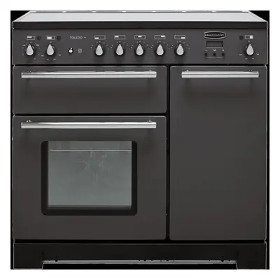 Rangemaster Toledo + TOLP90EISL/C 90cm Electric Range Cooker with Induction Hob - Slate