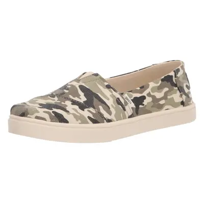 (US 7) TOMS Womens Casual Canvas Slip On Sneakers Shoes Espadrilles - Army Camo Camouflage