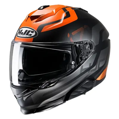 (S) HJC I71 Enta Full Face Helmet MC7SF Orange