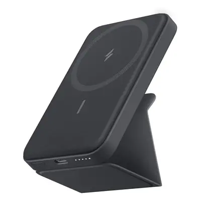 Anker Magnetic Battery (MagGo), 5000mAh Foldable Magnetic Wireless Portable Charger and USB-C fo