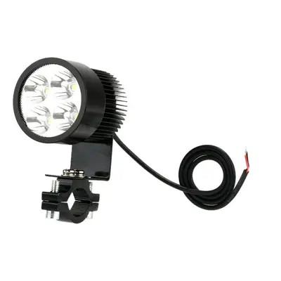 12V-80V 20W Black LED Headlight Lamp Universal for Motorcycle E-bike