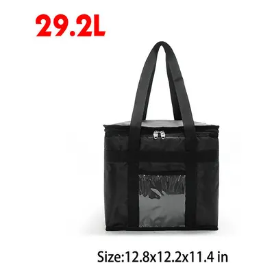 (S) 29.2/34.8/58.3/51.4/74.6L Food Delivery Bag Thermal Insulated Takeaway Bag Camping Picnic Ba