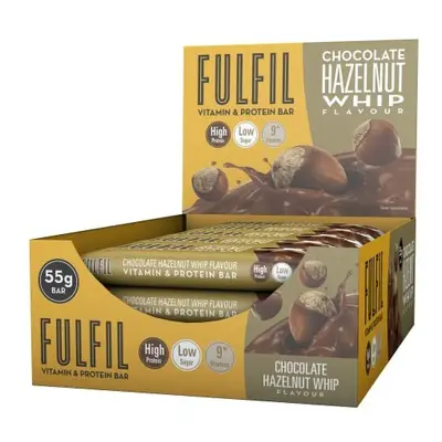 FULFIL Vitamin and 20g High Protein Bar, x 55g - Chocolate Hazelnut Whip Flavour