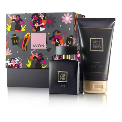 Little Black Dress Two Piece Gift Set with Little Black Dress EDP 50ml and Body Lotion 150ml in 