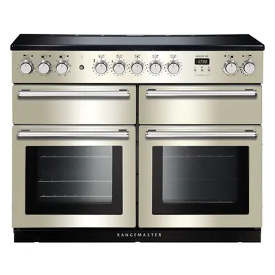 Rangemaster NEXSE110EIIV/C Nexus SE Ivory with Brushed Chrome Trim 110cm Induction Range Cooker 