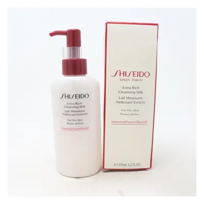 Shiseido Extra Rich Cleansing Milk 4.2oz/125ml New With Box