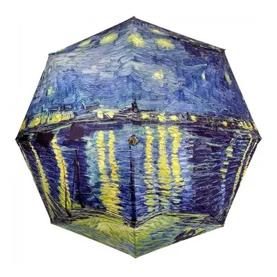 Stormking Classic Walking Length Umbrella - Over the Rhone by Van Gogh