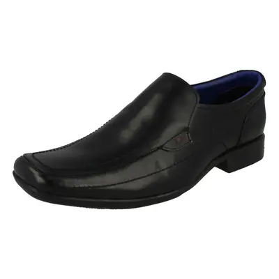 (UK 6, Black) Mens Lambretta Formal Shoes