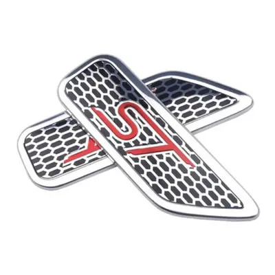 Aluminium ST BADGE Ford Focus 2.5 ST WING BADGES FENDER BADGE ST225 X2