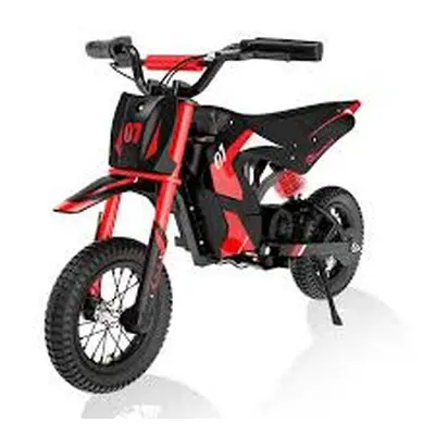 (Red) Electric Kids Motorcycle Ages Dirt Bike Ride