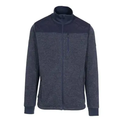 (XS, Navy/Grey Melange) Trespass Mens Farlowton Fleece Jacket