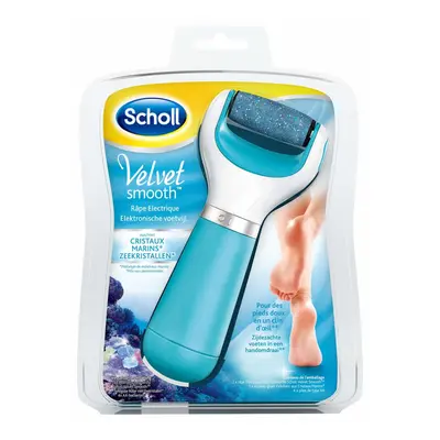 Scholl Velvet Smooth Electronic Foot File with Marine Minerals