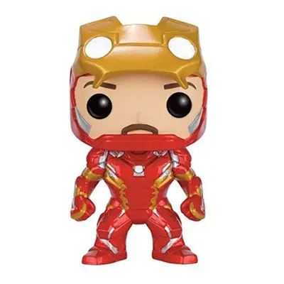 Funko POP! FK7225 3.94-Inch Marvel Captain America Civil War Iron Man Unmasked