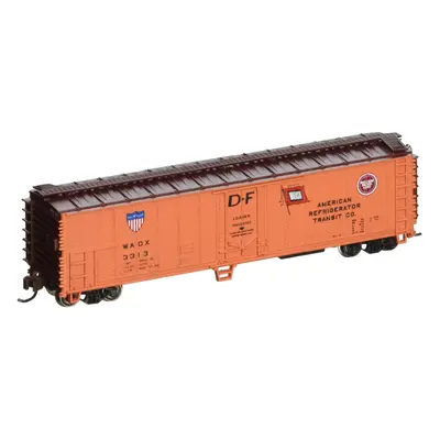 Bachmann Industries ACF Steel Reefer American Refrigerator Transit Company Car N Scale