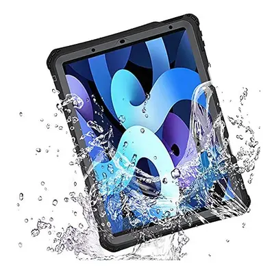 TECHGEAR Waterproof Case for iPad Air 10.9" / 5th & 4th Generation - Slim Waterproof Case with B