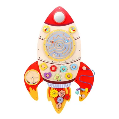 Soka Wooden Toy Deco for Children -Rocket