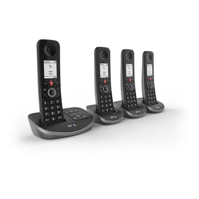 BT Advanced Quad Dect Call Blocker Telephone with Answer Machine