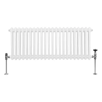 (300mm x 1012mm, White) Traditional Column Radiator Heater