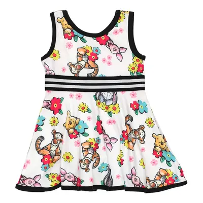 Disney Winnie The Pooh Girls Sleeveless Dress for Infant and Toddler