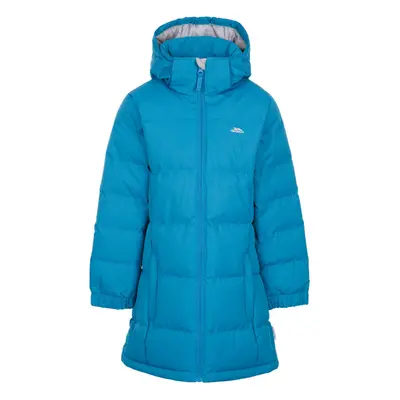 (5-6 Years, Rich Teal) Trespass Girls Padded Jacket Hooded Tiffy