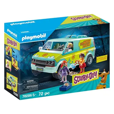 Playmobil Scooby-Doo Mystery Machine Playset 72PCs for Ages and Above