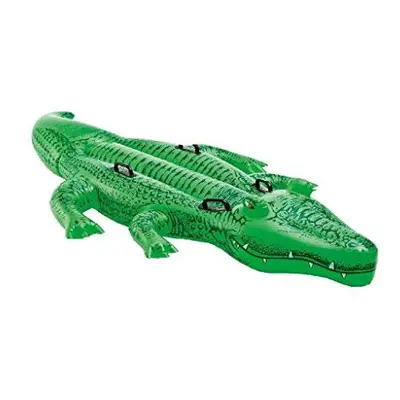 Giant Gator Childrens Large Inflatable Ride On Alligator With Four Grab Handles #58562