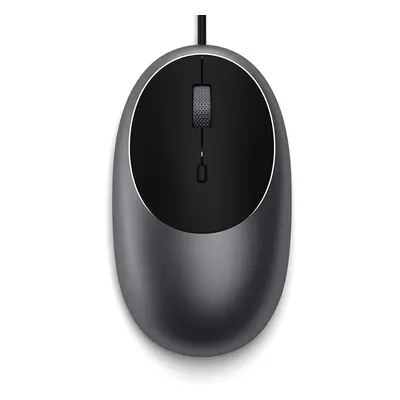 Satechi Aluminum C1 USB-C Wired Mouse - Space Grey ST-AWUCMM