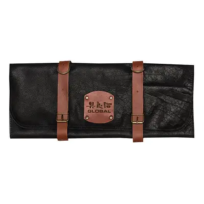 Global GL-458710 Deluxe Leather Case for Knives