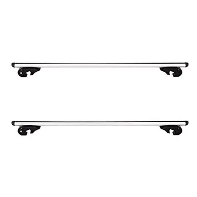 Amazon Basics 142,2Ã cm Roof Rack Cross Bars, Fits 106.7 to 126Ã cm Width of Raised Rails with