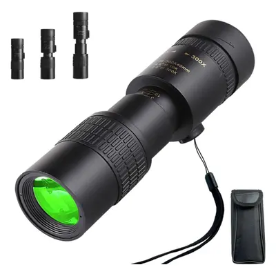 Chronus New Upgraded 10-300x40 Monoculars For Adults High Powered â Zoom Monocular Telescope w