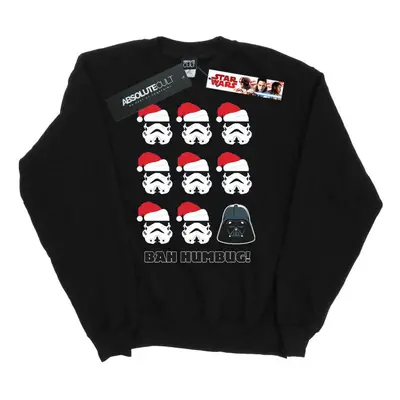 (M, Black) Star Wars Mens Christmas Humbug Sweatshirt