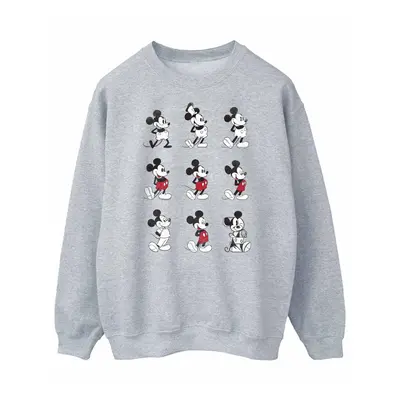 (M, Sports Grey) Disney Mens Mickey Mouse Evolution Sweatshirt