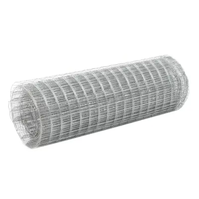 (25 x 0.5 m/ x mm) vidaXL Wire Netting Garden Wire Mesh Enclosure Fence Square 0.9mm Galvanised