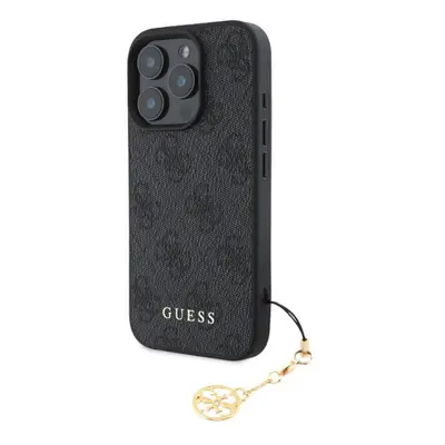 Guess 4G Charms Collection Hybrid Case for iPhone Pro Max 6.9" Black - GUHCP16XGF4GCK